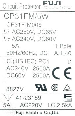 Fuji CP31FM-5W label image