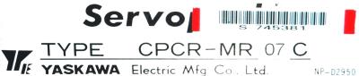 Yaskawa CPCR-MR07C label image