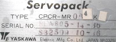 Yaskawa CPCR-MR084K label image