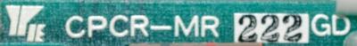 Yaskawa CPCR-MR222GD label image