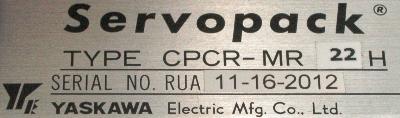 Yaskawa CPCR-MR22H label image