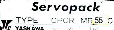 Yaskawa CPCR-MR55C label image