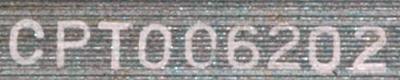 Yaskawa CPT006202 label image