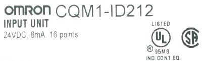 Omron CQM1-ID212 label image