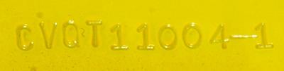 Yaskawa CVQT11004-1-YELLOW label image