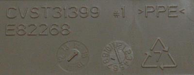 Yaskawa CVST31399-1 label image