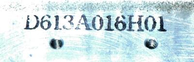 Mitsubishi D613A016H01 label image