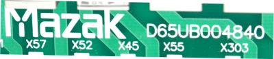 MAZAK D65UB004840 label image
