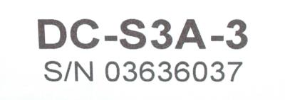 Okuma DC-S3A-3 label image