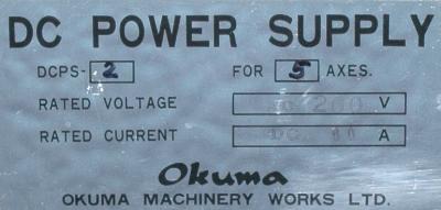 Okuma DCPS-2-5 label image