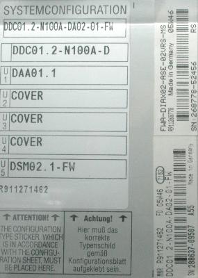 INDRAMAT DDC01.2-N100A-DA02-01-FW label image