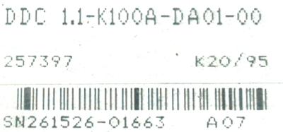 New Refurbished Exchange Repair  INDRAMAT Drives-AC Servo DDC1.1-K100A-DA01-00 Precision Zone