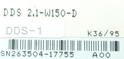 INDRAMAT DDS2.1-W015-D label image
