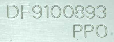 Yaskawa DF9100893 label image