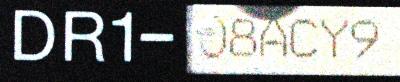 Yaskawa DR1-08AC-Y9 label image