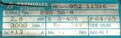 Baumuller DSG56-M label image