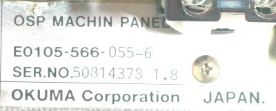 Okuma E0105-566-055-6 label image