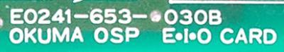 Okuma E0241-653-030B label image