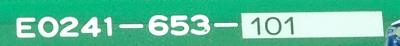Okuma E0241-653-101 label image