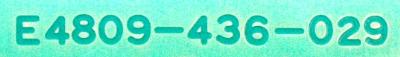 Okuma E4809-436-029 label image