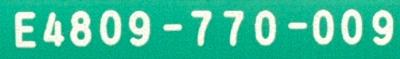 Okuma E4809-770-009 label image