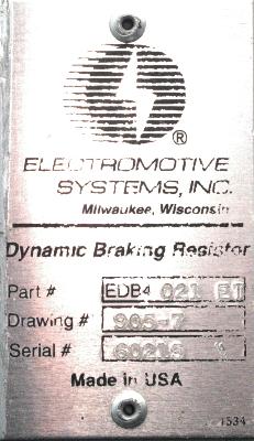 Magnetek EDB4021-ET label image