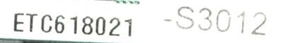 Yaskawa ETC618021-S3012 label image