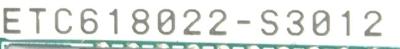 Yaskawa ETC618022-S3012 label image