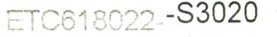 Yaskawa ETC618022-S3020 label image