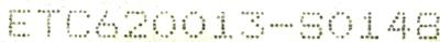 Yaskawa ETC620013-S0148 label image