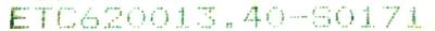 Yaskawa ETC620013.40-S0171 label image