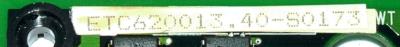 Yaskawa ETC620013.40-S0173 label image
