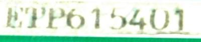 Yaskawa ETP615401 label image