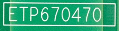 Yaskawa ETP670470 label image