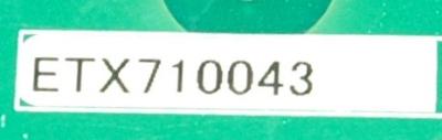 Yaskawa ETX710043 label image