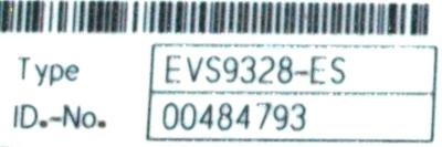 LENZE EVS9328-ES label image