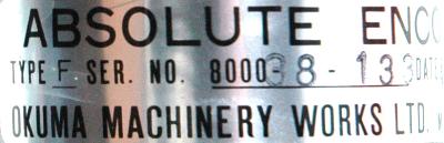 Okuma F-Okuma-encoder label image