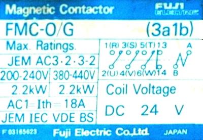Fuji FMC-0-G-3A1B-24VDC label image