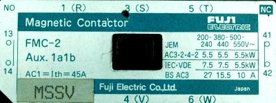 Fuji FMC-2-100V label image