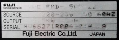 Fuji FMD-5AC-22 label image