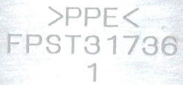 Yaskawa FPST31736 label image