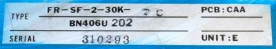 Mitsubishi FR-SF-2-30K-TC label image