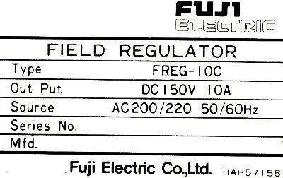 Fuji FREG-10C label image