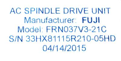 Fuji FRN037V3-21C label image