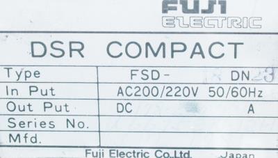 Fuji FSD-18DN23 label image