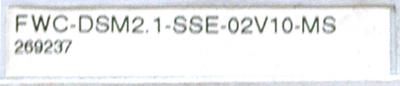 INDRAMAT FWC-DSM2.1-SSE-02V10-MS label image