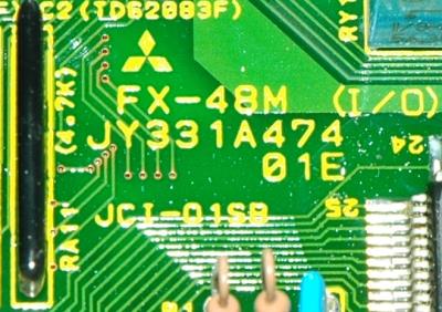 Mitsubishi FX-48M label image