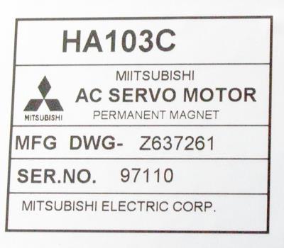 Mitsubishi HA103C label image