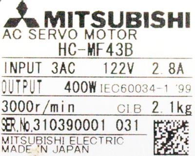 Mitsubishi HC-MF43B label image