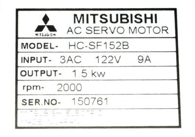 Mitsubishi HC-SF152B label image